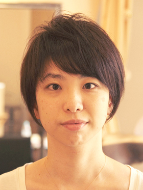 小顔ショート スタイル